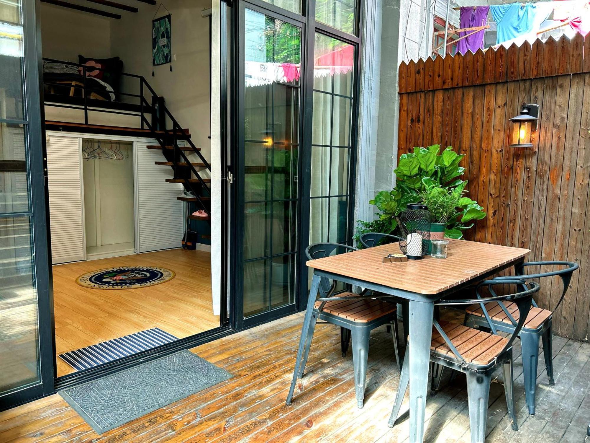 Shanghai Hills & Zinn City Bnb Near Line13 Mid Huaihai Rd & Changle Rd Экстерьер фото