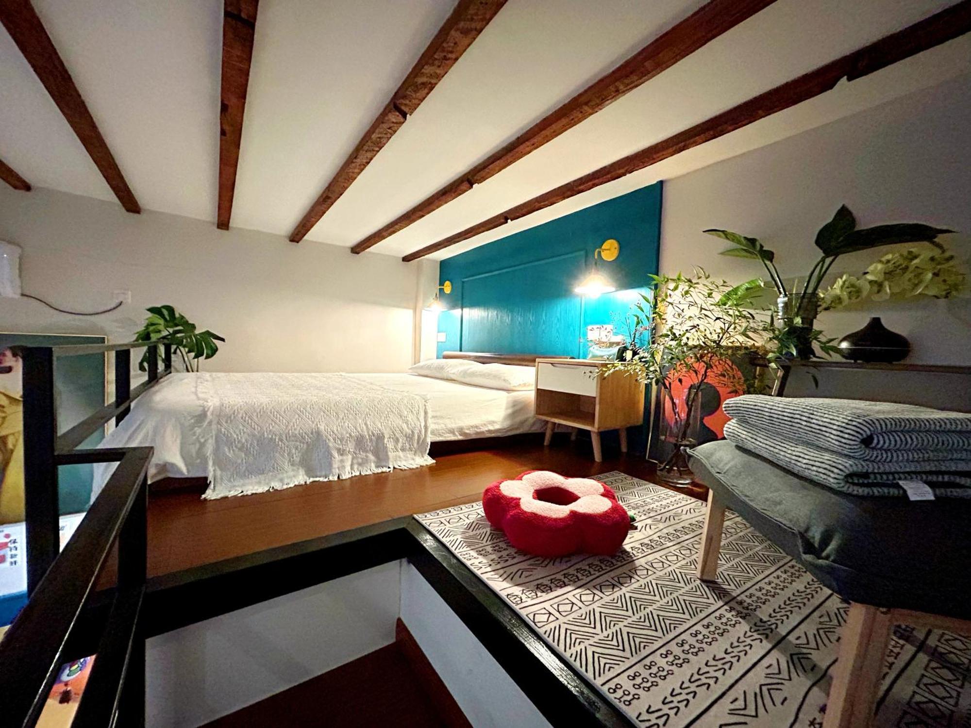Shanghai Hills & Zinn City Bnb Near Line13 Mid Huaihai Rd & Changle Rd Экстерьер фото