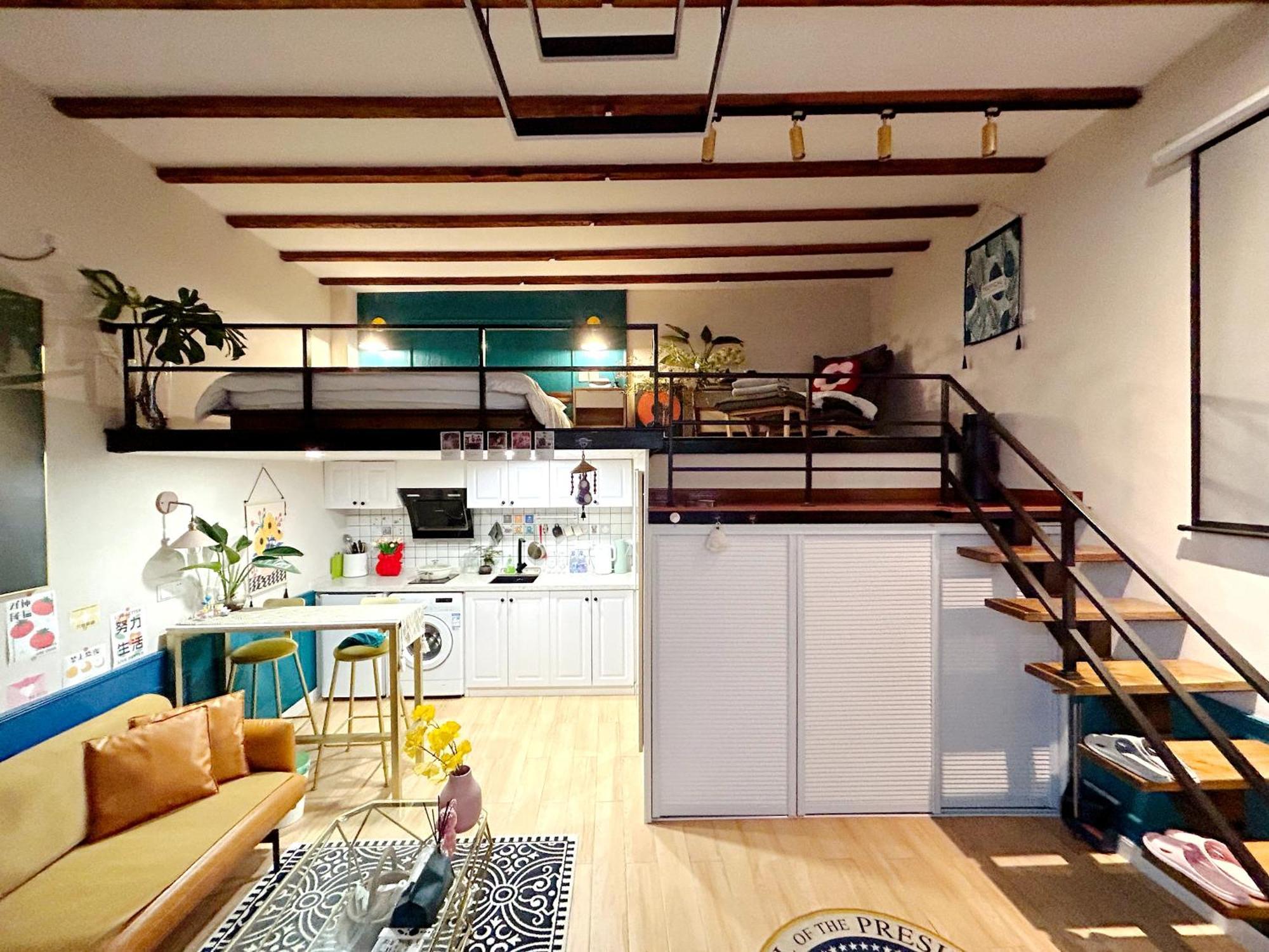 Shanghai Hills & Zinn City Bnb Near Line13 Mid Huaihai Rd & Changle Rd Экстерьер фото